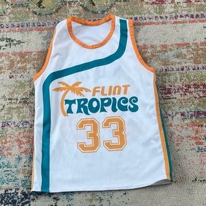 Jackie Moon Flint Tropics Basketball Sports Movie Jersey Shirt